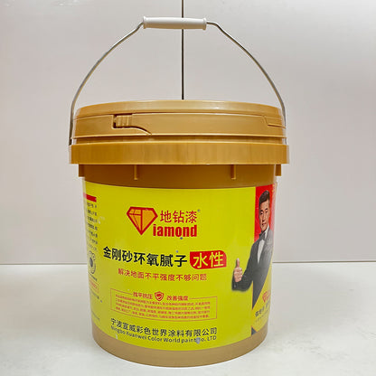 XuanWei emery epoxy putty 1/kg（For more information，please contact customer service) Waterproof Floor Paint Outdoor Floor Paint Cement Floor Paint Indoor Household
