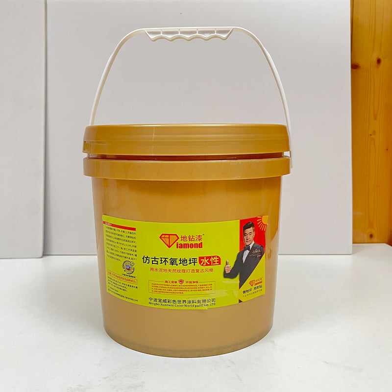XuanWei antique floor paint 1/kg（For more information，please contact customer service) 3-in-1 Floor Paint Waterproof bathroom floor paint New Floor Paint